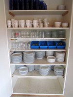 Chalet l'Ancien Stand - Leysin - armoire vaisselle