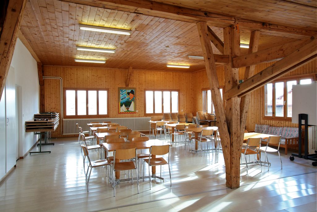 Chalet l'Ancien Stand - Leysin - réfectoire